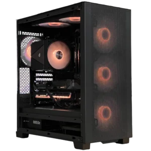 NOX Gaming FLARE Gaming PC (Ryzen 5 7600X3D - 32GB RAM - RTX 5060 Ti 16GB DDR5)