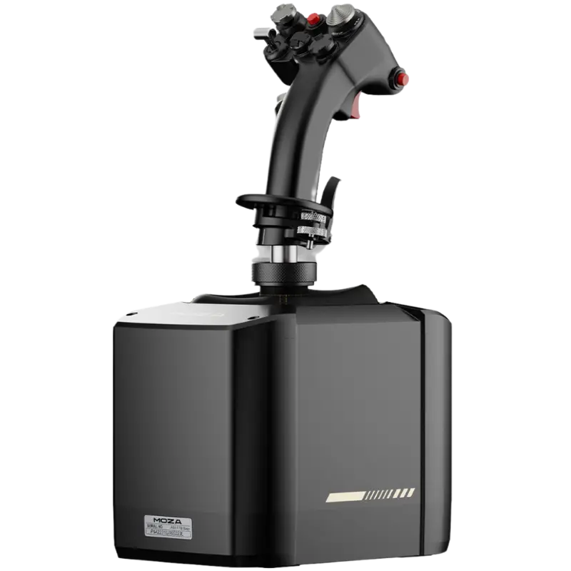 MOZA AB9 Force Feedback Flightstick base and Flightstick available in Canada and the United States From NOX Gaming