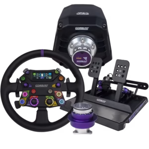 Ensemble Conspit Apex | Base Ares Apex 8Nm, volant Apex 310, pédales CPP Apex, Quick Release Conspit CDR