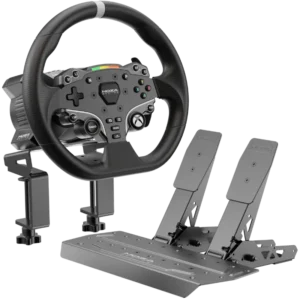 MOZA R3 Bundle Volant de course, pédales et empattement (X-box & PC)