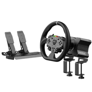 Ensemble MOZA R5 Racing Simulator (volant ES + base R5 + pédale SR-P lite + pince de table)
