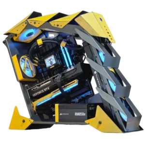 EN STOCK - BORDER Gaming PC - One-Off Custom Build | GeForce RTX 5080 16GB | Ryzen 7 9800X3D | 32GB DDR5 | 1TB NVMe SSD