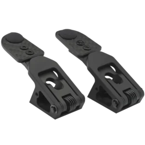 Palettes de changement de vitesse à double mode pour volant de simulation de VPG Sim Racing. Choisissez entre une palette d'embrayage, une palette de boutons ou les deux en même temps avec DUO-MODE™. Disponible chez NOX Gaming au Canada et en Amérique du Nord.