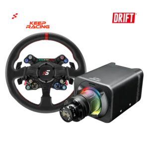 SIMAGIC Formule Drift Classique Bundle Entrée Canada Volant SIMAGIC Neo X 330R avec Volant SIMAGIC Alpha EVO Sport 9Nm pour Sim Racing et Sim Drifting de NOX Gaming