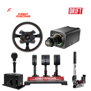 Lot ultime de dérive de formule SIMAGIC-Sim SIMAGIC - 5 pièces NEO X 350W Alpha EVO Pro 18Nm Simulateur de pédales P1000 de SIMAGIC Le levier de vitesses double mode DS-8X et le frein à main TB-RS de NOX Gaming au Canada