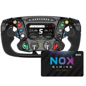 MOZA X LAMBORGHINI: ESSENZA SCV12 steering wheel