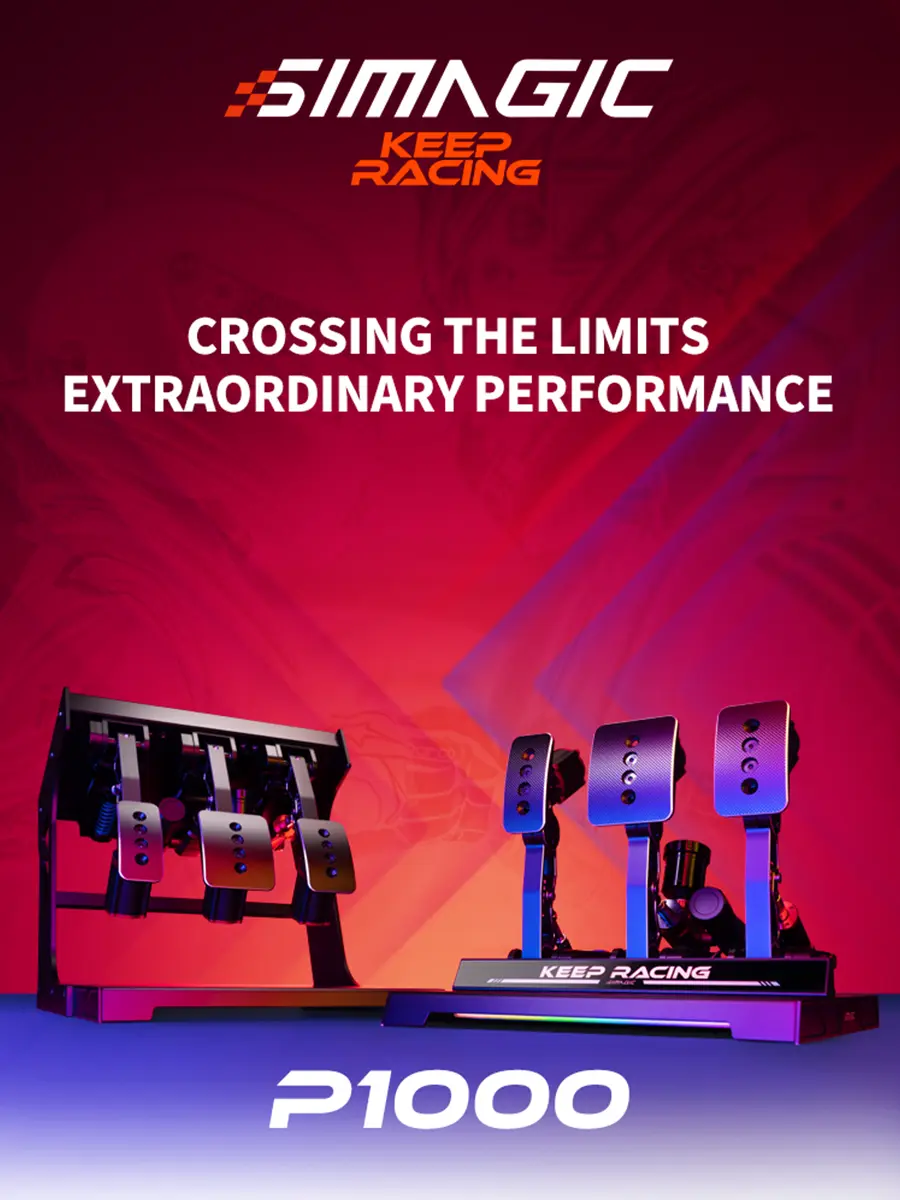 SIMAGIC P1000 Crossing the limits with Extraordinary Performance