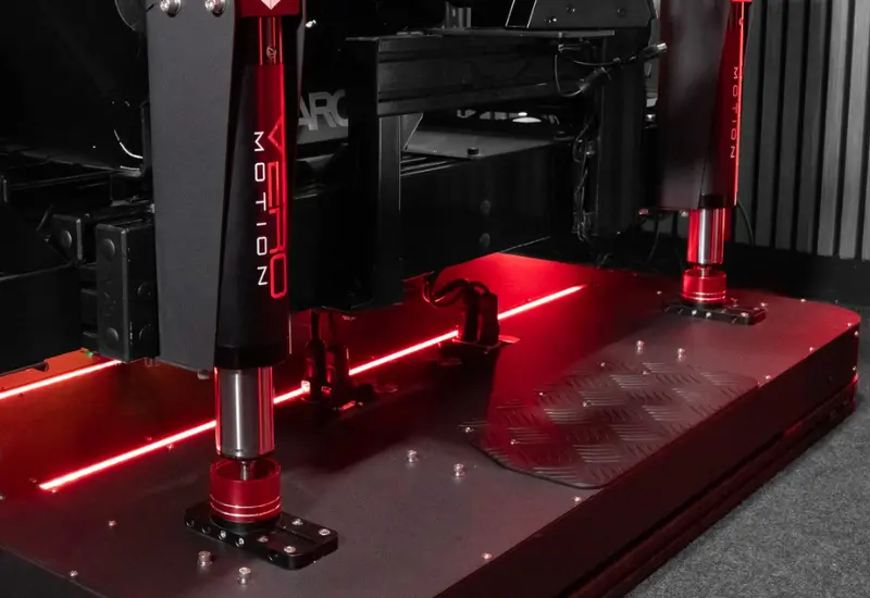 Plateforme de mouvement Vero Motion Legend pour la simulation de course et de vol au Canada et aux États-Unis par NOX Gaming