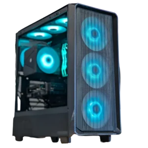 IN STOCK – Custom One-Off Gaming PC – Ready to ship | AMD Ryzen 5 7600X | Radeon RX 9060 XT 16GB | 16GB DDR5 60000 CL38 RGB | 1TB NVMe 4.0 SSD