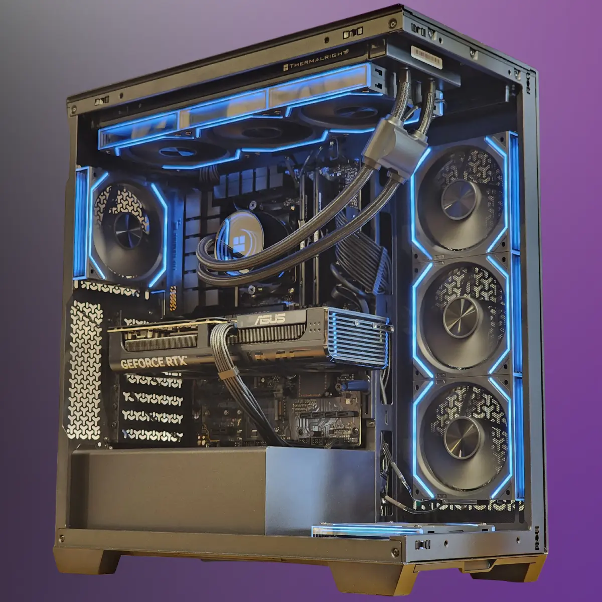 PC préconfiguré NOX Gaming QUASAR avec Ryzen 7 7800X3D et NVIDIA GeForce RTX 5070 12 Go
