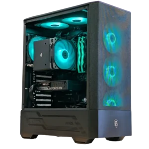 IN STOCK – Custom One-Off Gaming PC – Ready to ship | AMD Ryzen 5 9600X | NVIDIA RTX 5060 8GB | 16GB DDR5 5200 CL40 | 1TB NVMe 4.0 SSD