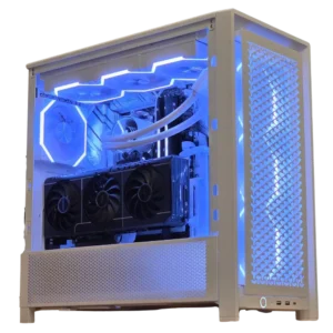 IN STOCK – Custom One-Off Gaming PC – Ready to ship | AMD Ryzen 7 7700X3D | AMD Radeon RX 9070 XT 16GB | 32GB DDR5 6000 CL36 RGB | 1TB NVMe 4.0 SSD