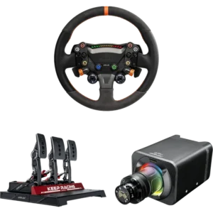 Bundle de course SIMAGIC avec Alpha EVO 12Nm + Zeus Sport + P1000