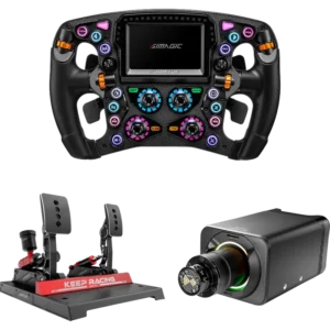 Bundle de course SIMAGIC avec Alpha EVO Pro 18Nm + Zeus Formula + MagicDash 4 + P1000-FRS