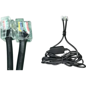 SIMNET eRJ12-T enhanced RJ12 cable for Thrustmaster wheelbases